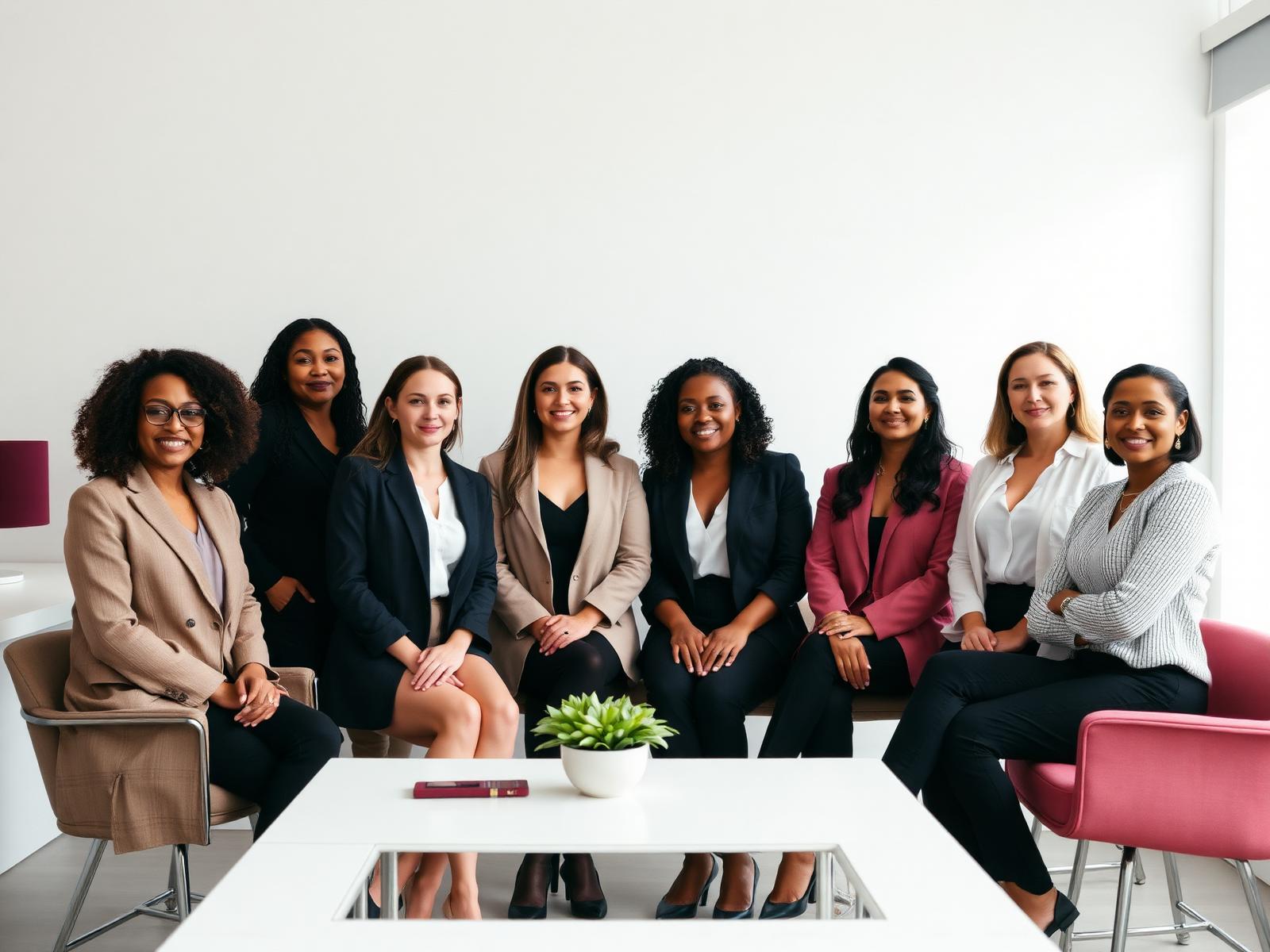 Mulheres executivas da comunidade Mulheres Corporativas